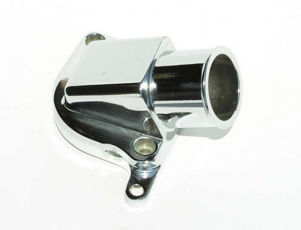 BILLET INLET WATERNECK FOR WP319 CHROME